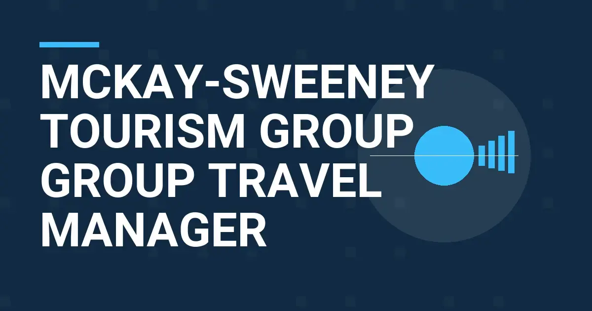 Mckay-Sweeney Tourism Group Group Travel Manager