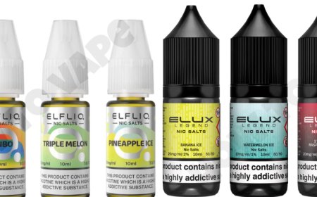 Discover the Full Experience of Vaping with Elfliq Nic Salt and Elux Legend Nic Salt by How To Vape
