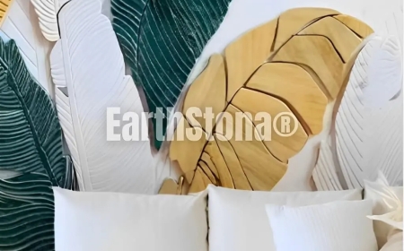 Natural Stone Wall Carving | EarthStona