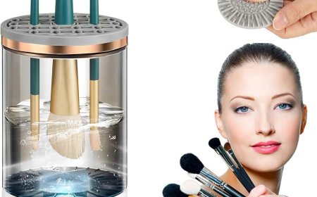 Why This Automatic Makeup Brush Cleaner Is the Best Electric Option