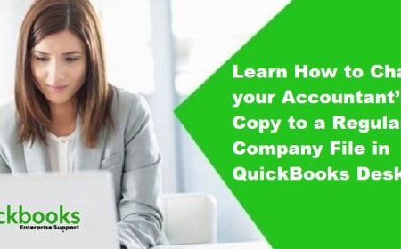 How to Convert an Accountant’s Copy to a Regular Company File?