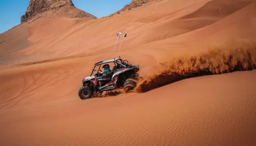 Dune Buggy with Fire Show and Dinner in Dubai | Action and Entertainment