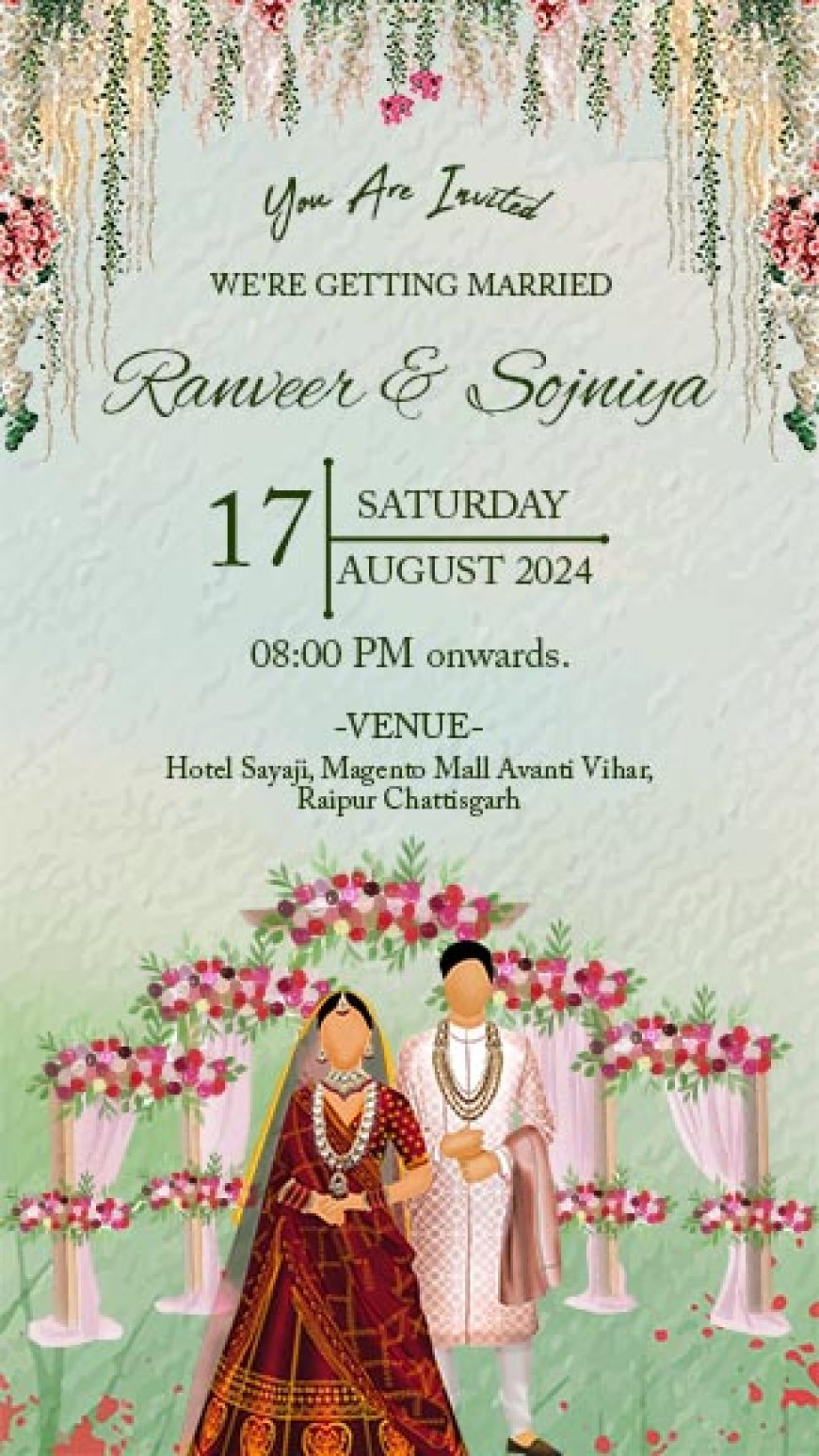 Celebrate in Style with a Digital Wedding Invitation Card