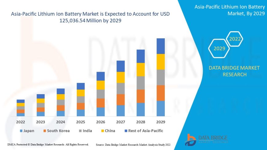 Asia-Pacific Lithium Ion Battery Market Analysis On Size and Industry Demand 2029